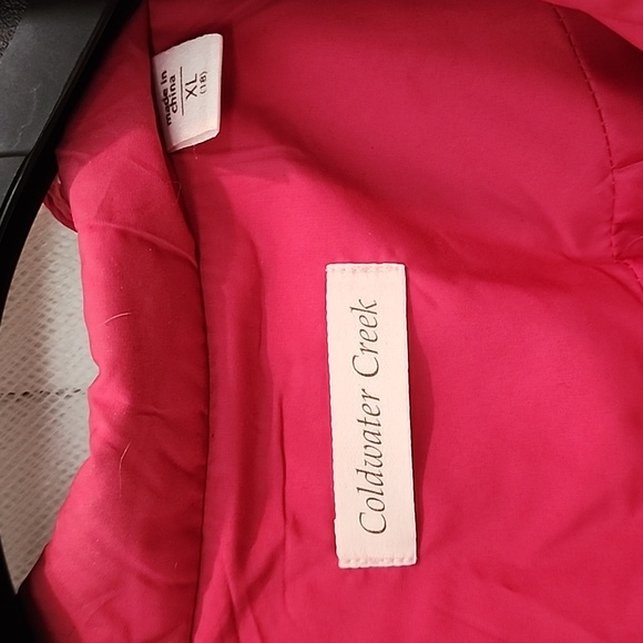 Coldwater Creek Women's Pink Quilted Vest - Picture 4 of 4